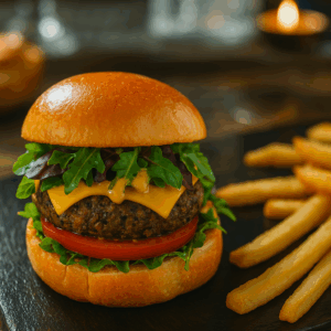 Burger vegetariana